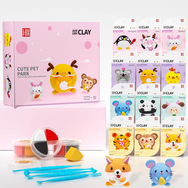 Air Dry Clay for Kids - Modeling Clay Kits, Ultra Light &