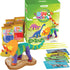 Dino Models Clay Craft Kit - Build 4 Dinos with Air Dry Magic Modeling Clay for Kids Ages 3-8, Perfect Easter Gift