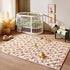 65" 50",Premium Baby Play Mat - X Thicker Foam Machine Washable, Extra Large Anti-Slip Soft Cushioning Foam Playmats