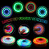 2 Pack, 4-8-12 Fidget Spinner Light up Sensory Fidget Toys Adults Kids with Autism ADHD, Kids Easter Basket Stuffers