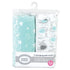 Luvable Friends Unisex Baby Fitted Changing Pad Cover, Boy Basic Elephant, One Size