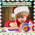 mom&myaboys 4-8 Poke A Dot Art Kit - Animals Theme with Snail, Lion, Owl, Squirrel, Butterfly | No-Mess Sewing Craft