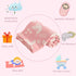 3 45"x60", NTBAY Layer Toddler Blanket, Muslin Cotton Jacquard Bed Blankets, Lightweight Thermal Baby Blanket, Super