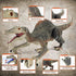 3-5-7 Upgraded Dinosaur Toys for Kids Years Old, Remote Control Spinosaurus Toys with Indicator Light Chasing&Spray