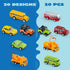 20PCS Set JOYIN Die Cast Pull Back Cars, Metal Toy Cars, Car Toys Bulk, Vehicle for Toddlers, Kids Party Favors, Cake