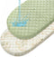SheSeek Muslin Bassinet Sheets Waterproof Baby Bassinet Mattress Sheets 2 Pack Thickened Ultra