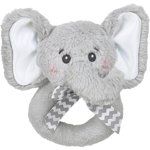 Bearington Collection Baby Lil' Spout, 5.5 in Gray Elephant Plush Stuffed Animal