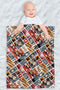 Harry Potter Lightweight Baby Blanket, 30"X40", Cute Chibi Pattern for Infants Girls & Boys