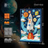 Set, 3D 8+ Micro Brick Rocket Building DIY Space Rocket Model Craft Kit, Wall Art Home Office Decoration or Table