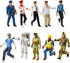 Beverly Hills Doll Collection Sweet Li’l Family Dollhouse Figures Set of 10 Action Figures for Kids
