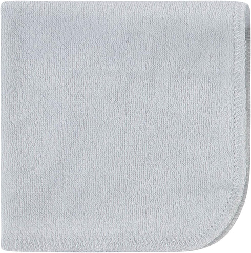 10-Pack Gerber Baby Terry Washcloths, Bear Green, One Size