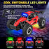3 4 5 6 7+, 20 2.4GHz 2WD Remote Control Car for Kids KM/H High-Speed RC Cars with LED Lights, Monster Truck Toys,Toy