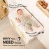 KeaBabies 2-Pack 100% Changing Pad Covers for Girl, Boy and Baby Diaper Caddy Organizer - Cotton Changing Table Pad