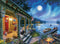 Buffalo Games - Darrell Bush - Moonlight Lodge - 1000 Piece Jigsaw Puzzle, Blue