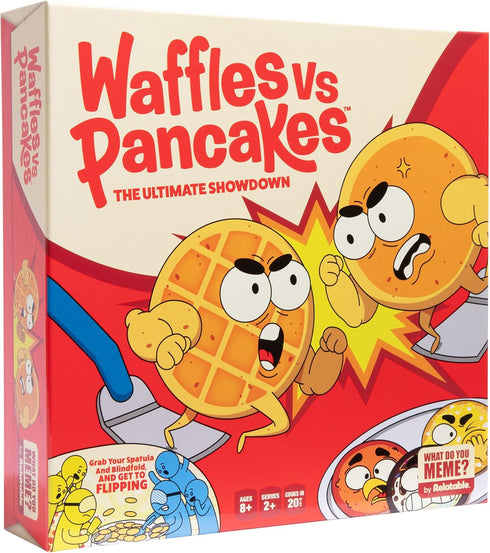 WHAT DO YOU MEME? Waffles vs Pancakes - Family Game Night Games