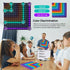 2 in 1 Multiplication Table and Digital Addition Table - DK-SIMINA Rainbow Dimple Fingertip Math Toy (1 PCS)