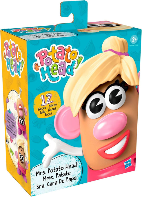 Set 12 2 Mr. Potato Head Mrs. Potato Head with Parts and Pieces, Toddler and Preschool Toys for Year Old Boys and Girls