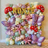 6 31 21 PCS Mushroom Balloons with Red & White Polka Dots, Forest/Garden Party Theme Party Decor, Cute Mushroom