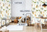 52W 84H Inch MESHELLY Baby Boy Safari Animal Curtains X Rod Pocket Kids Room Decor Woodland Jungle Cartoon Lion