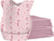 Cosermart Disposable Bibs for Baby, 50pcs Disposable Travel Bibs with Crumb Cather for