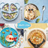 TeamFar Child Utensils Set of 6, Stainless Steel Kids Silverware Spoons & Forks for Self Feeding, Dishwasher Safe