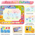 Diteryy 32 24 Inch 3 4 5 6 7 8 Water Doodle Mat x Kids Water Painting Writing Drawing Mat Toy,Mess Free Coloring Extra