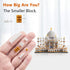 Micro Mini Blocks Architecture Taj Mahal Building Set, Landmarks Collection Model Kits for Ages 14+, 3950 PCS