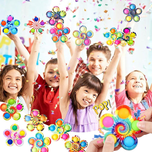 32PCS, Fidget Spinner Bulk Sensory Toys for Kids and Adults, Stress Relief for ADHD and Autism, Perfect Birthday