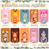 Vueos 10 4 Inch Playset Set 3+ Pcs Mini Baby Dolls Lifelike Realistic Baby Dolls with Handmade Animal Clothes Cute
