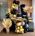 KALOR 100 Pcs 5 Inch Metallic Gold Balloons - Thick Latex Chrome Balloons for Birthday and Wedding Decorations