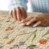 Vintage Wildflowers Puzzle 1000 Pieces for Adult, Botany Plant Flower Puzzle of North America