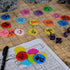 DND Wet & Dry Erase Tokens - Set of 100 Colorful Blank Counters for Tabletop RPGs