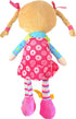 Sugar Snap Plush Learn to Dress Doll for Toddlers - 15" - Montessori Gift for 2 Year Old Girl