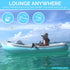 SWIMLINE Swimming Inflatable Pool Float Lounger Raft Mattress, Fun Mat, Classic Cruiser, Blue