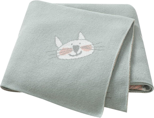 Hadetoto Baby Blankets for Boys and Girls, Newborn Knitted Cotton Swaddle Blankets