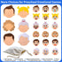 116 6 3+ Craftstory Pcs Feeling & Emotions Busy Board Sensory Toys for Toddlers - Family Face Boards