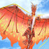 Mint's Colorful Life Dragon Kite for Kids & Adults, Best Beach Kites for Beginners, Easy to Fly, 300ft Kite String
