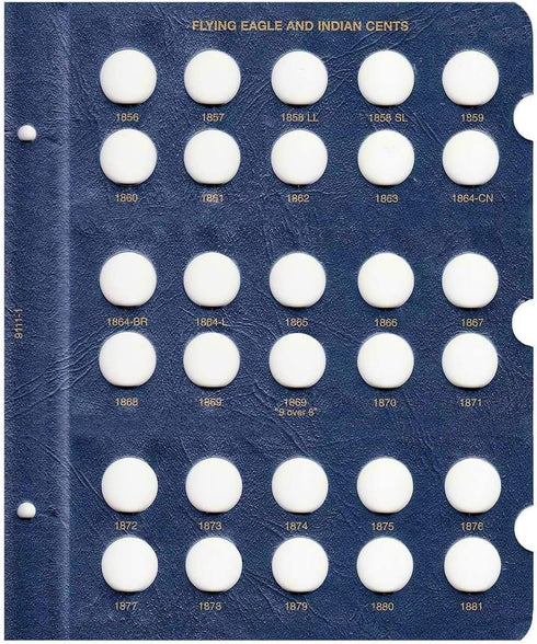 Whitman US Indian Head Cent Coin Album - 1856 - 1909 #9111