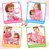 Baby Doll Toys Set, 14" Doll Toys, 25Pcs Doll Care Playset for Toddlers, Baby Gift for 3-6 Year Olds