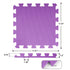 36 36 BalanceFrom Foam Floor Tiles for Kids - Non-Toxic Comfortable Baby Play Mat and Interlocking Foam Tiles