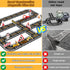 Set, 3 4 5 Magnetic Tiles, Magnetic Blocks Engineering Construction Vehicle Road Toddler Toys for Year Old Boys Girls