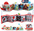 Tummy 0-3-6-12 bebe mondo High Contrast Baby Toys for Newborn, Black and White Time Mirror Toy Baby Books for Babies