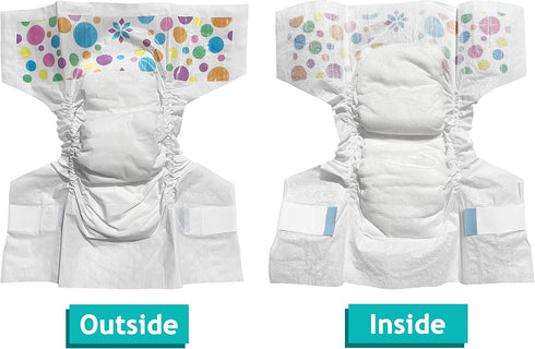 Pail Buddies Baby Doll Diapers Refill Value Pack, 32 Diapers for Baby Alive Baby Dolls