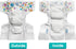 Pail Buddies Baby Doll Diapers Refill Value Pack, 32 Diapers for Baby Alive Baby Dolls