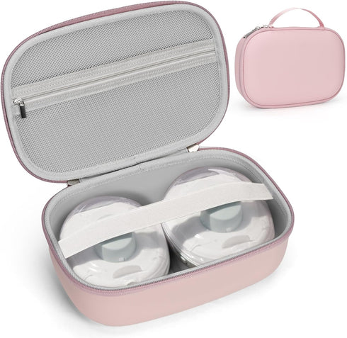Breast Pumps Carrying Bag Compatible with Most of Wearable Breast Pumps, Hard