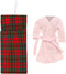 BARWA Doll Christmas Accessory, Plaid Sleeping Bag Pajamas for 11.5 inch Doll, Xmas Gift
