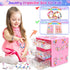 Charm Bracelet Making Kit, Art Supplies for Girls Age 6-8, Friendship Bracelet Kit with Rings for Kids Toys