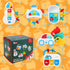 5PCS 0-18 Baby Sensory Toys - Baby Rattle Teething Toys Kits with Music, Infant Newborn Montessori Toys for Boys Girls