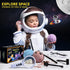 15 6+ GobiDex Gemstones Dig Kit, Solar System Science Kit for Kids, Excavate Real Gems, STEM Educational Space Toys