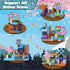 150 3 4 5 6 7 8 9 10 GraceDuck Magnetic Blocks - PCS Build Dark Forest Castle - Magnetic Toys for Montessori Toddler